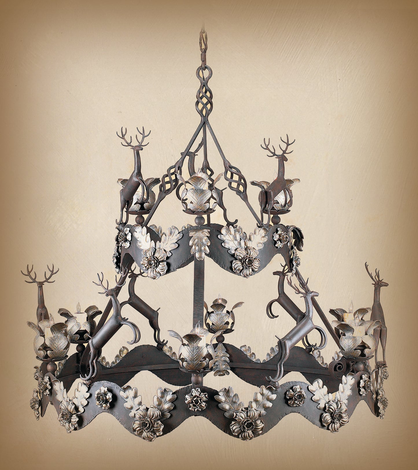 Wrought Iron Chandelier