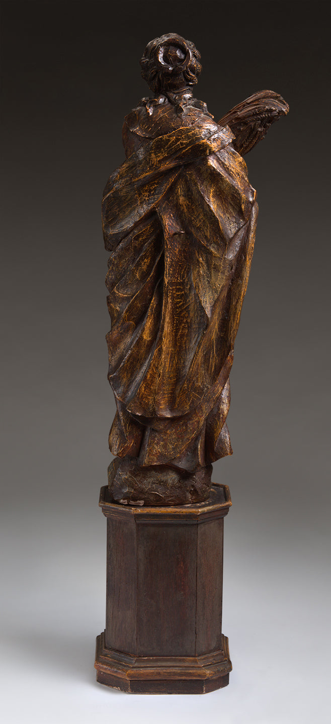 VINTAGE STATUE ON STAND