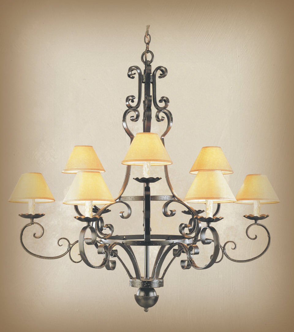 Wrought Iron Chandelier