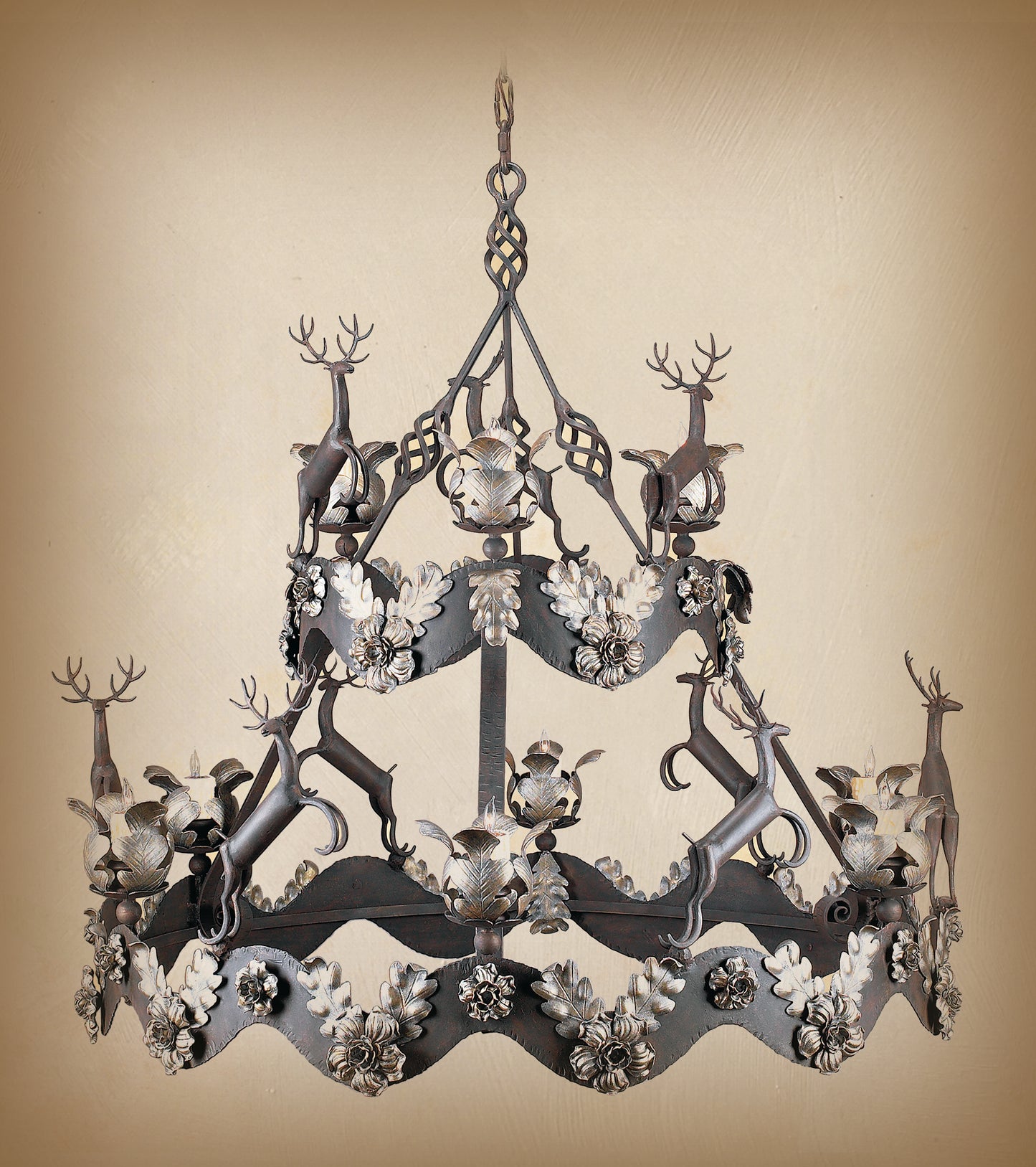 Wrought Iron Chandelier