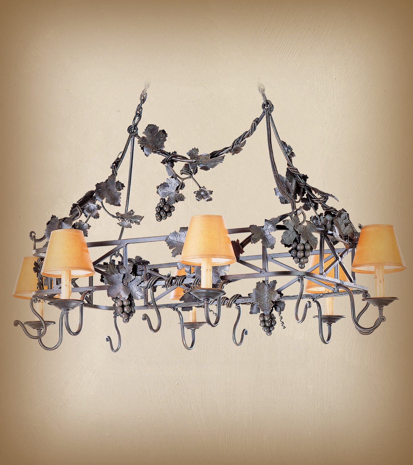 Wrought Iron Chandelier