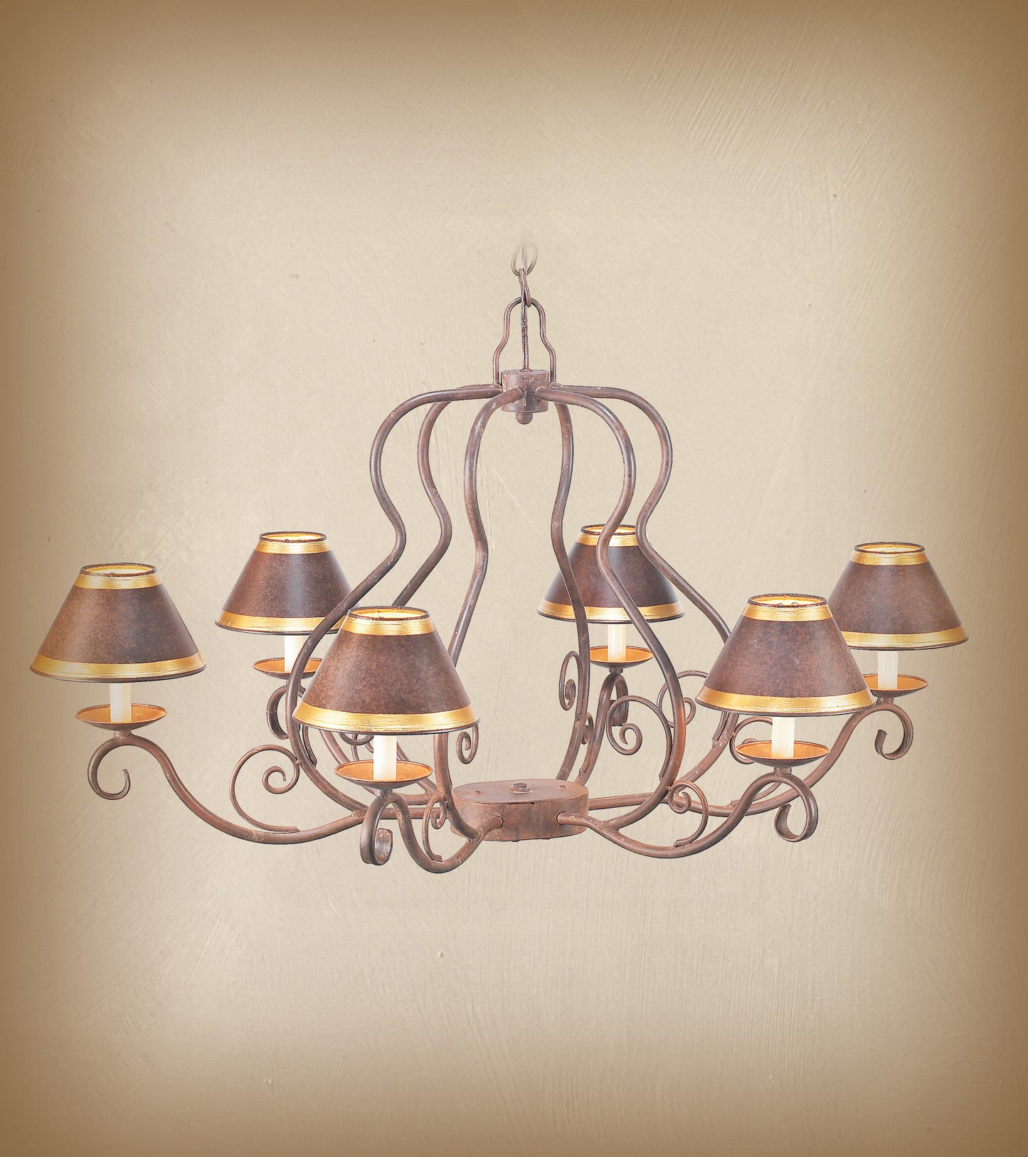 Wrought Iron Chandelier