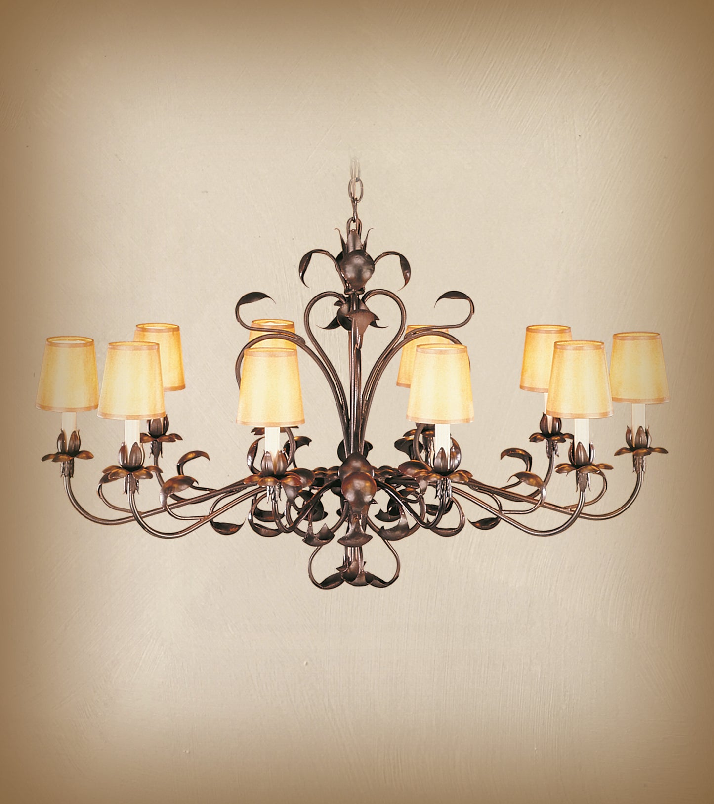 Wrought Iron Chandelier