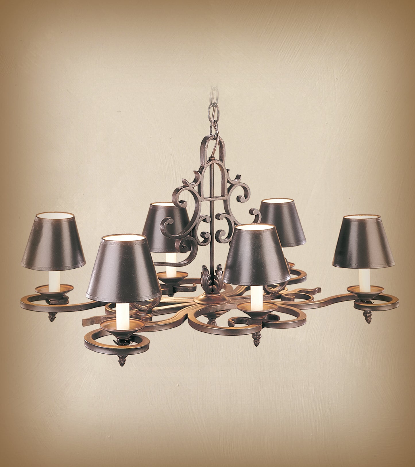 Wrought Iron Chandelier