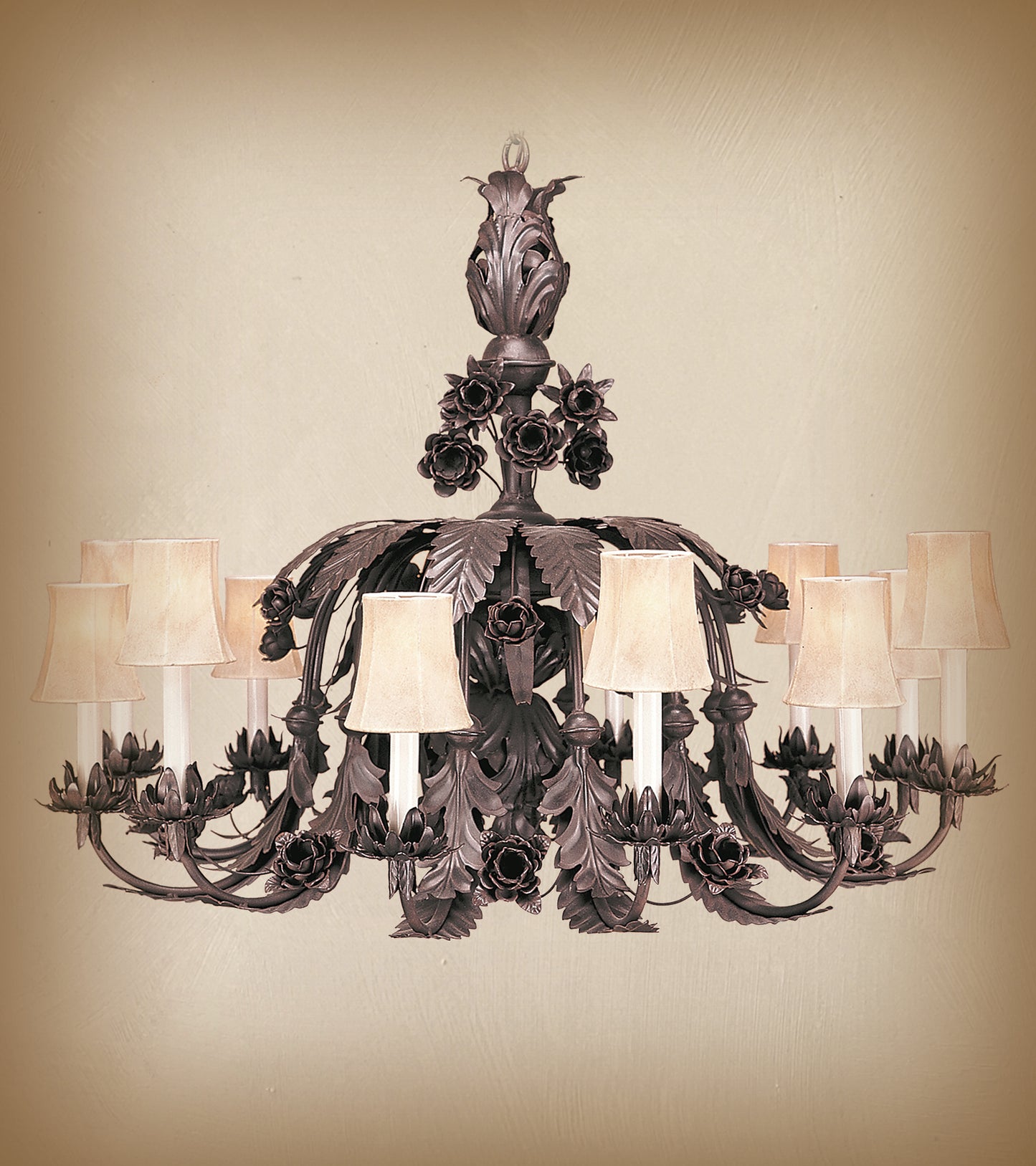 Wrought Iron Chandelier