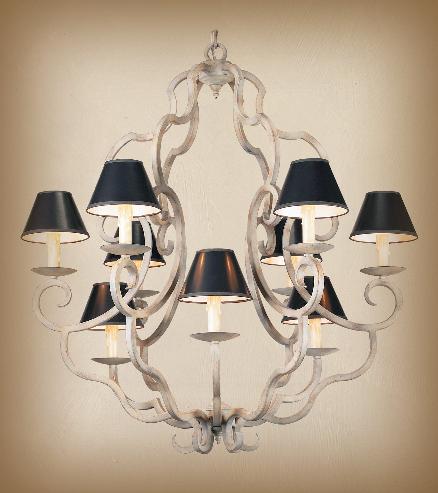 Wrought Iron Chandelier