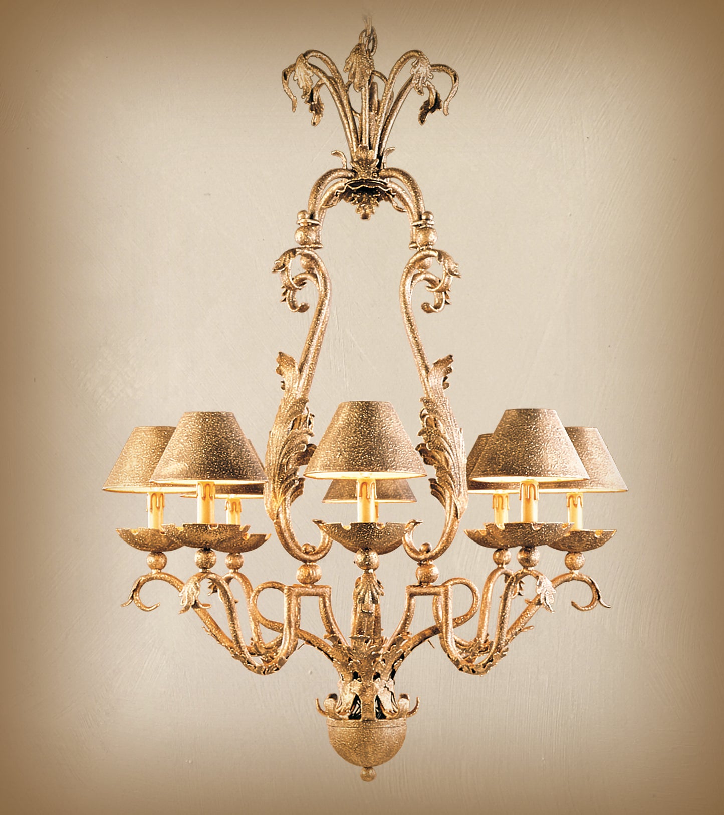 Wrought Iron Chandelier