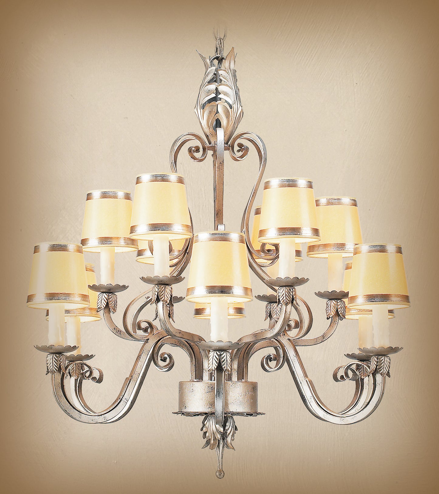 Wrought Iron Chandelier