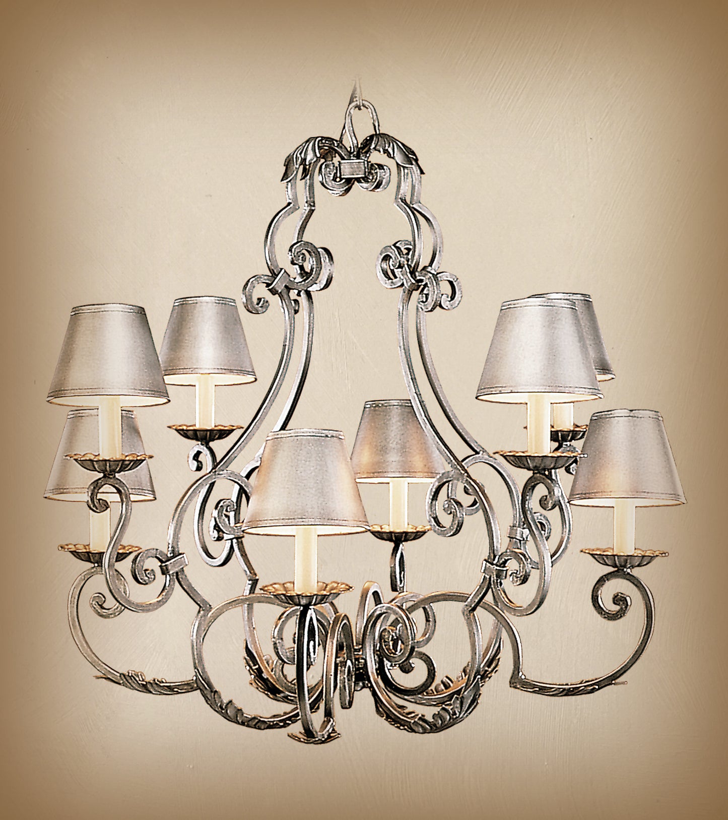 Wrought Iron Chandelier