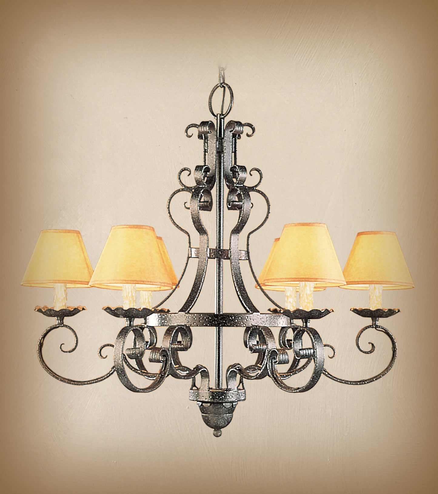 Wrought Iron Chandelier