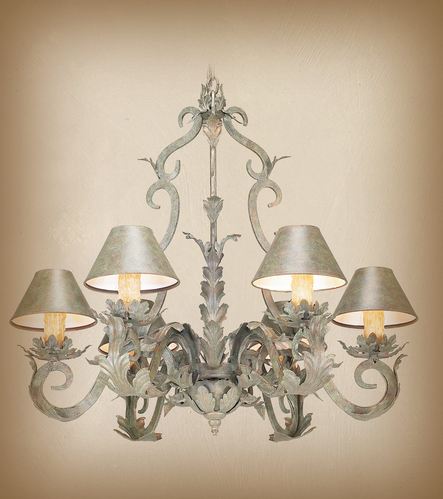 Wrought Iron Chandelier