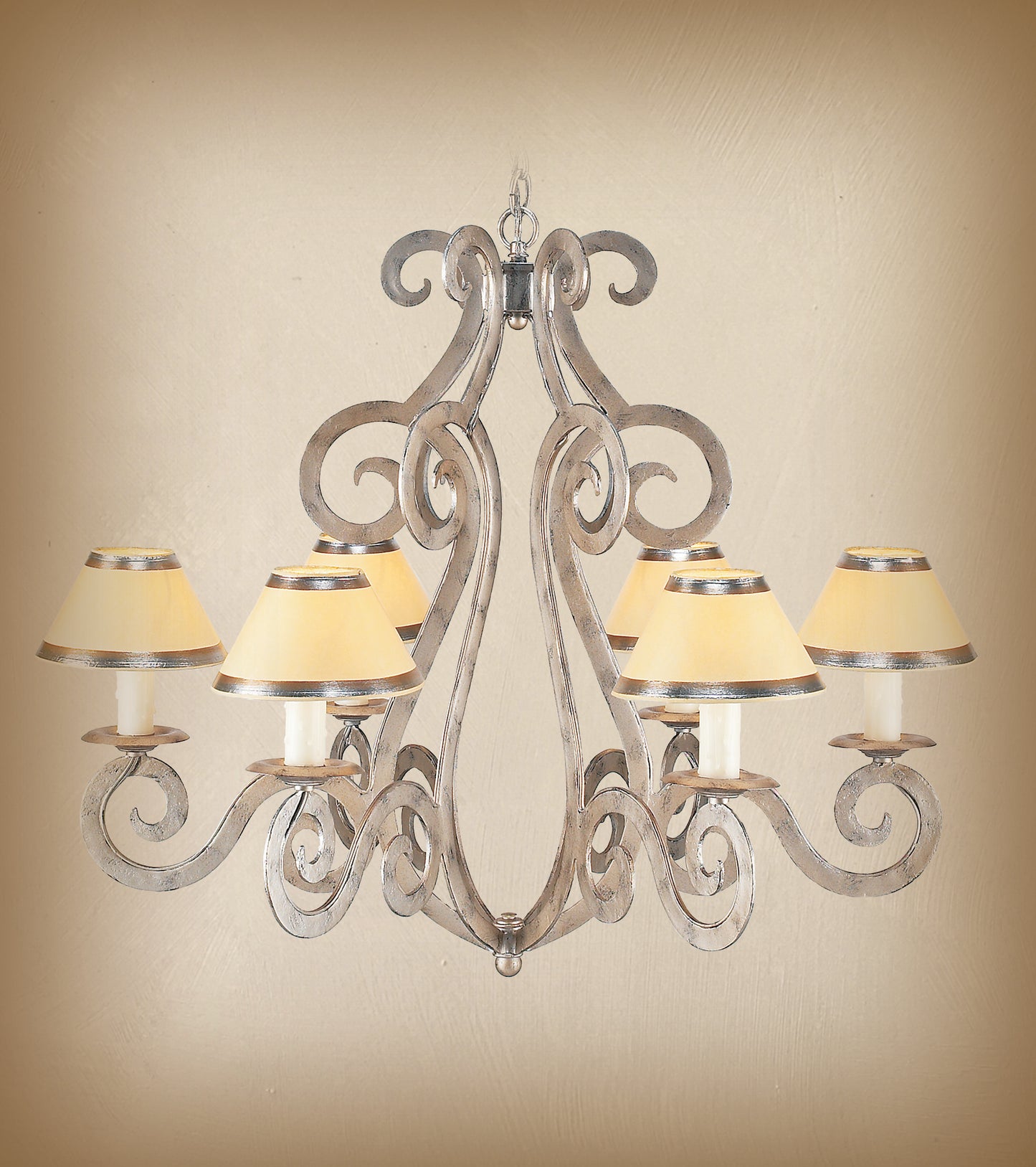 Wrought Iron Chandelier