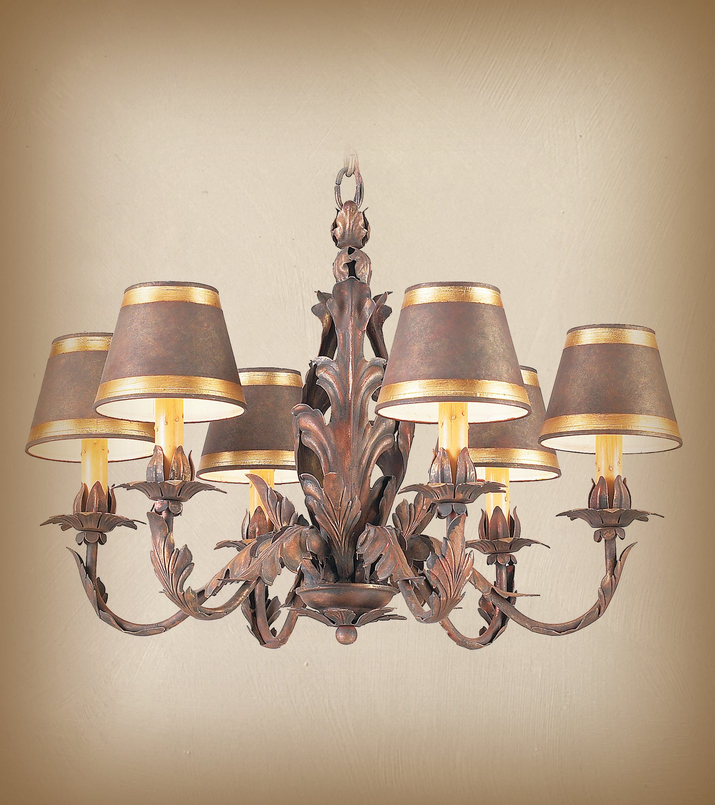 Wrought Iron Chandelier