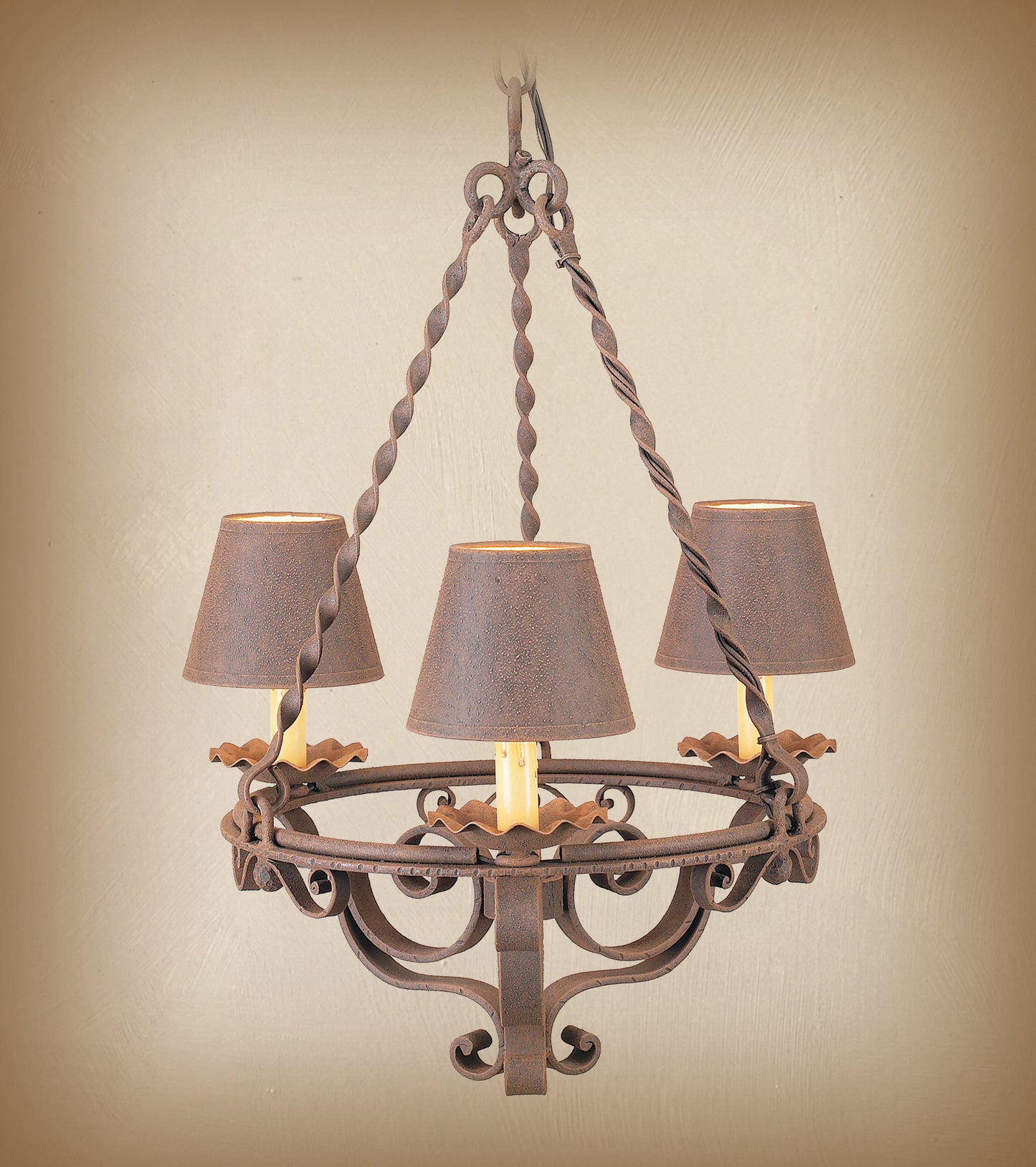 Wrought Iron Chandelier