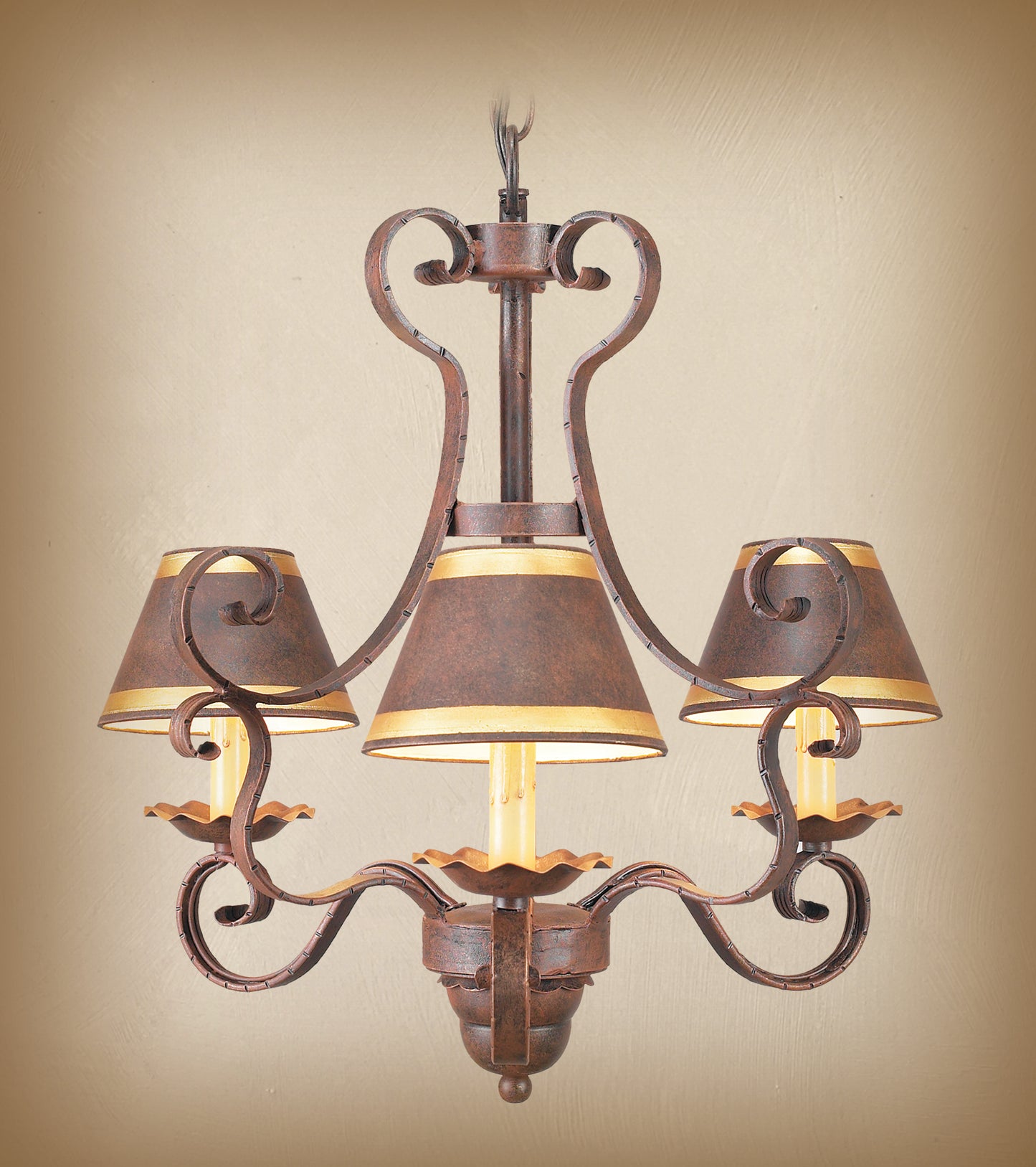 Wrought Iron Chandelier