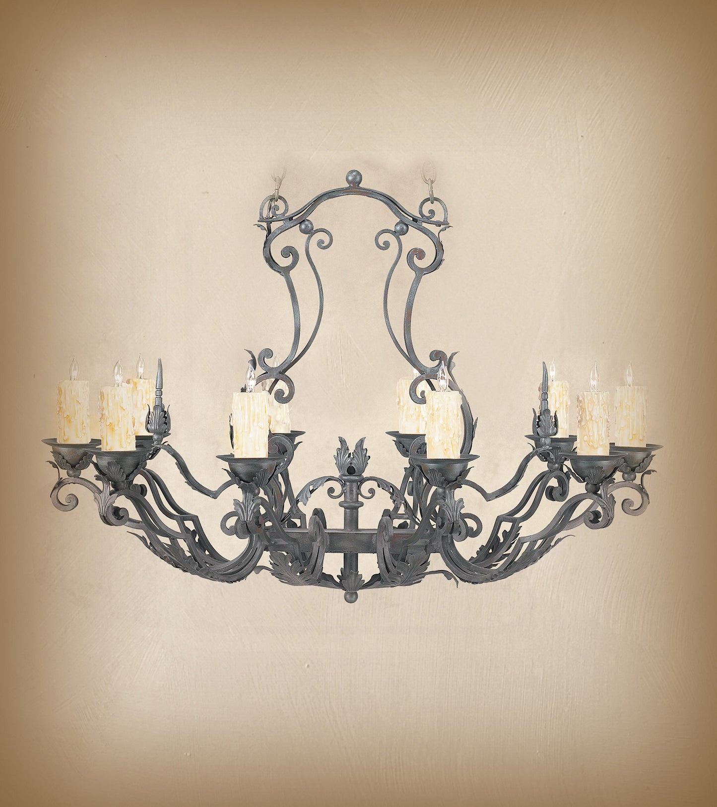 Wrought Iron Chandelier