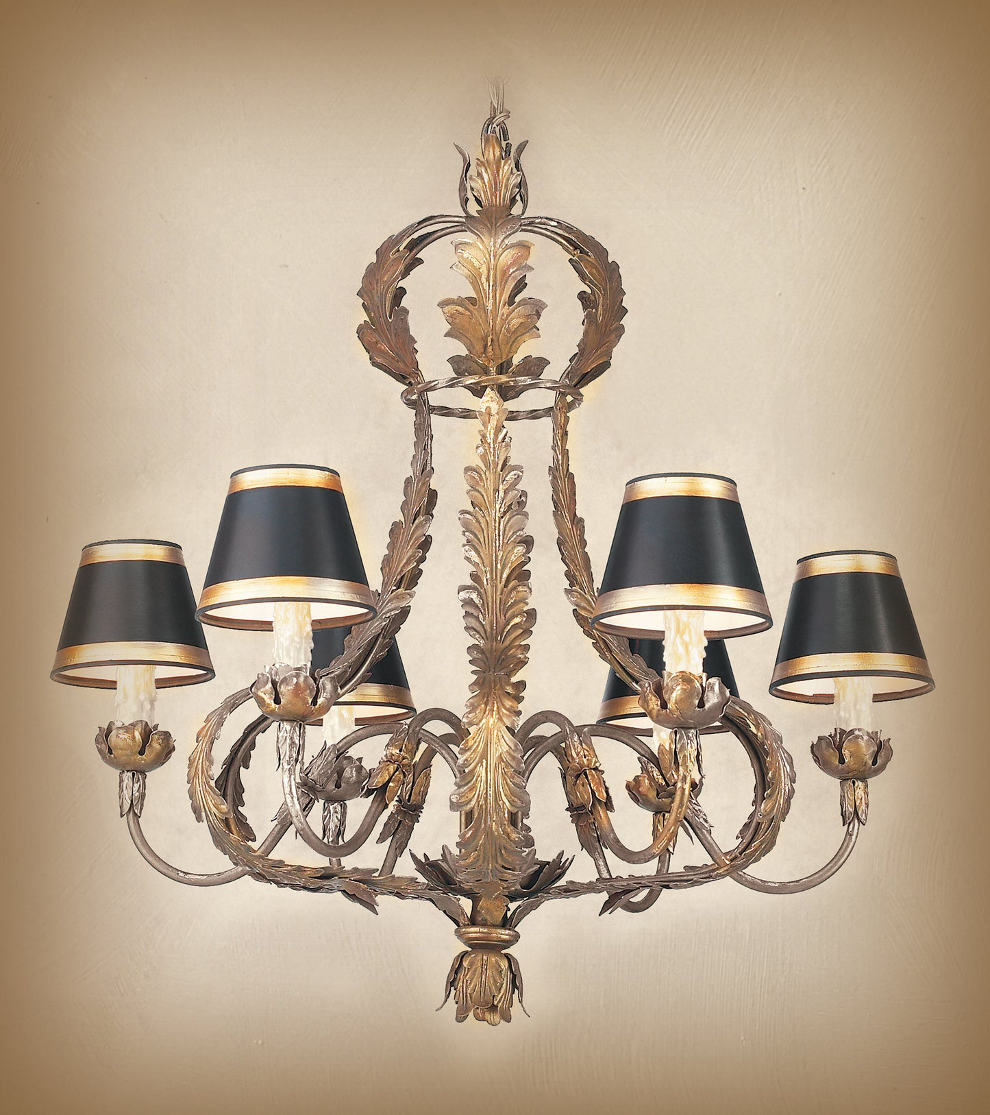 Wrought Iron Chandelier