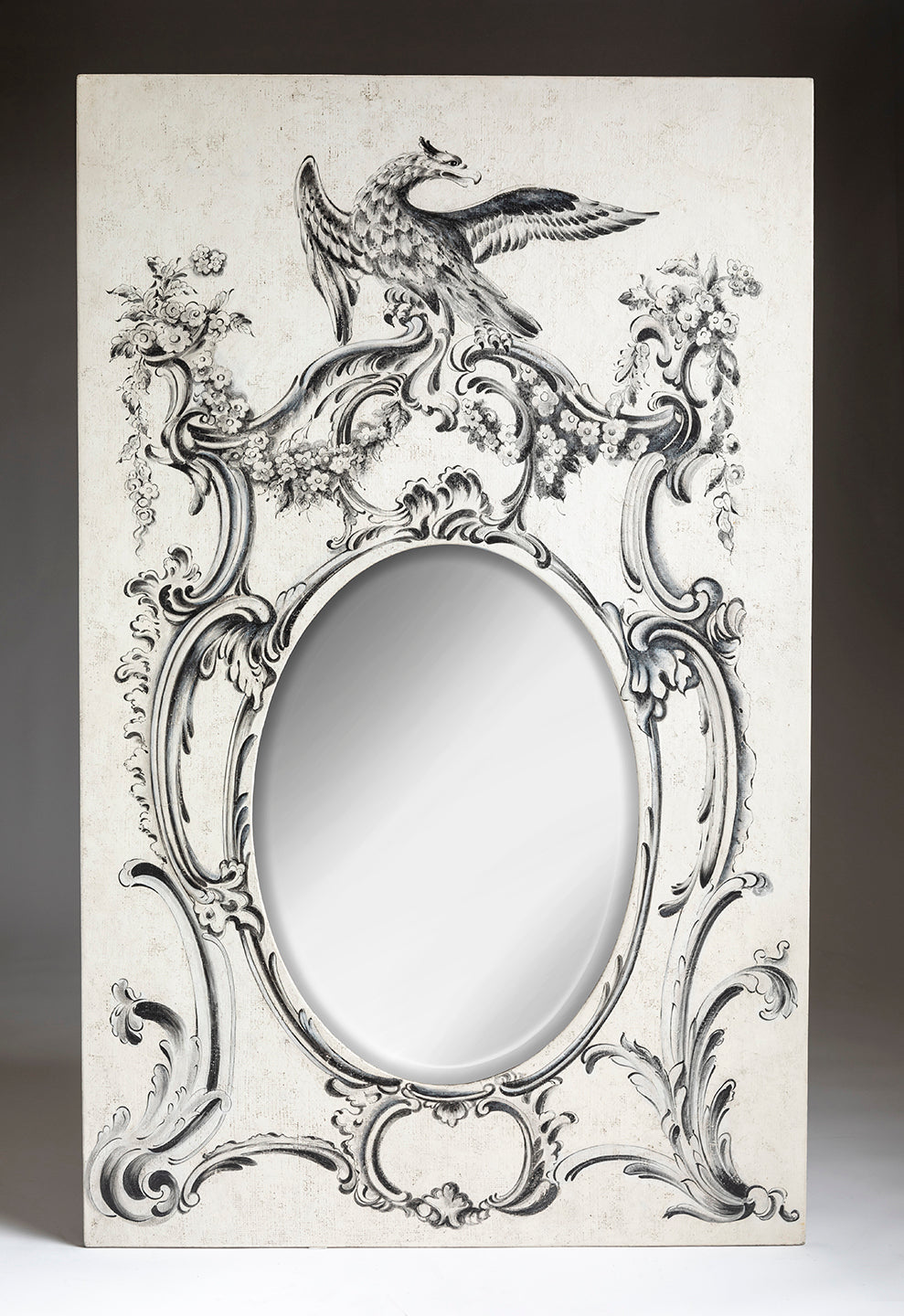 HAND PAINTED MIRROR