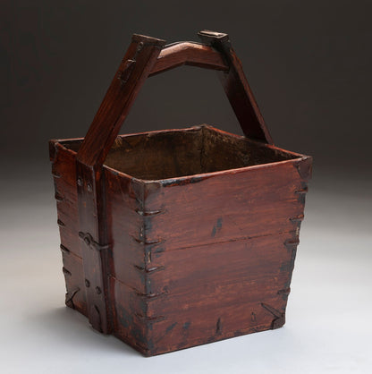 WOOD BUCKET (LARGE)