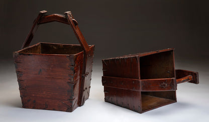 WOOD BUCKET (SMALL)
